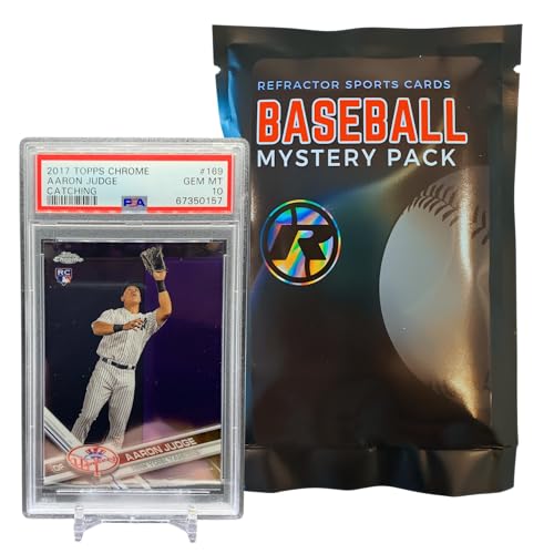 Baseball Mystery Hot Pack - 20 Cards - 1 Graded Card/AUTO - 14 RCS - 5 Parallels