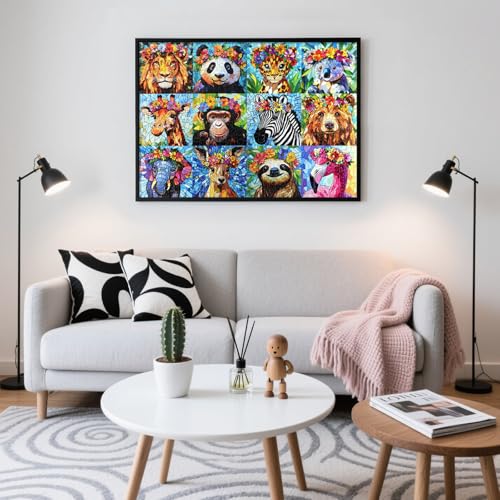 1000 Piece Christmas Puzzle for Adults - Winter Jigsaw Puzzles - Christmas Eve Holiday Puzzle Family Game Nights Home Decor