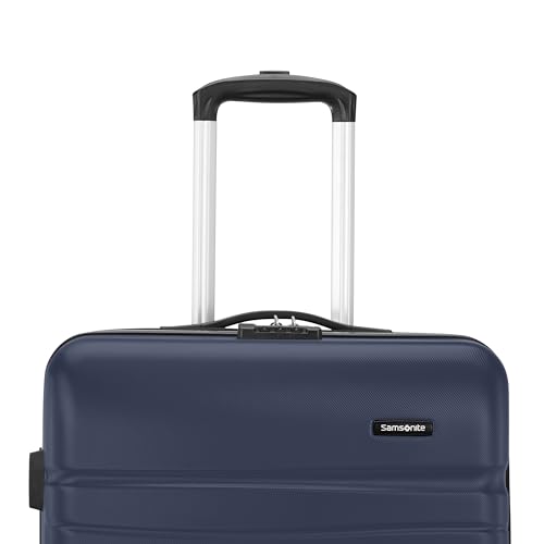 Samsonite Evolve SE Hardside Expandable Luggage with Double Spinner Wheels, Bass Black, Carry-on