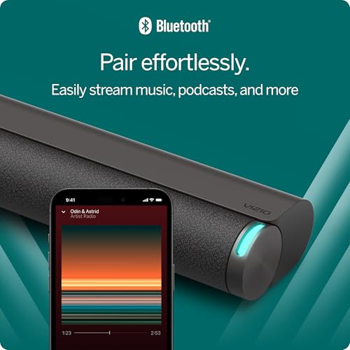 VIZIO 5.1.2 Elevate SE Soundbar, Wireless Subwoofer, Surround Sound w/Dolby Atmos & DTS:X, Bluetooth Speaker, QuickFit™ Compatible – SL512X-08 (New, 2024 Model)