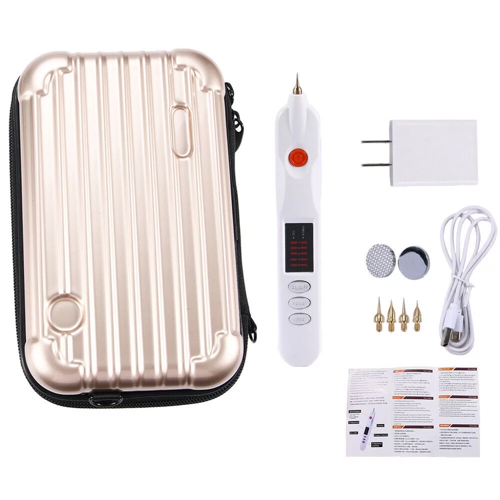 Plasma Laser Pointer for Skin Removal Freckles Black Spots Papillary Warts Acne Tattoos