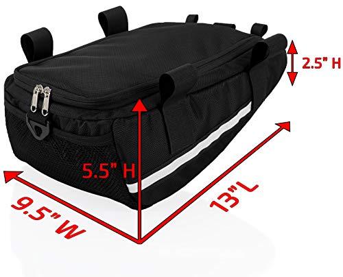 Ruckus 5000 Under The Seat Bag - Compatible with All Ruckus Model Years With Stock Frame - Water and Tear-Resistant, Industrial Grade 1000D Nylon – Backwoods Camo