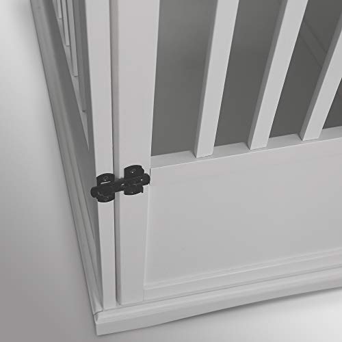 Casual Home Wooden Medium Pet Crate, End Table, Espresso