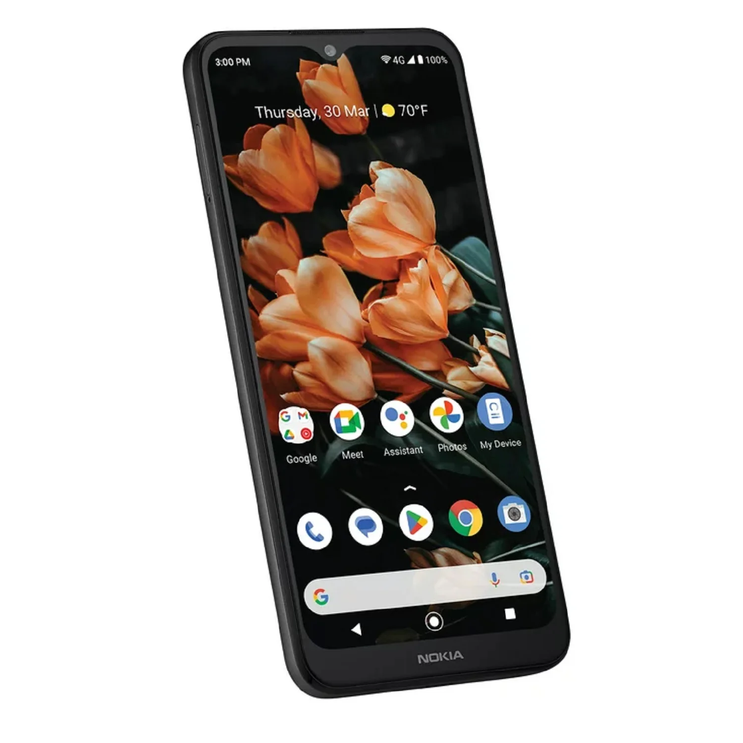 Restored Nokia Nokia C110 Consumer Cellular, 6.3 in, 32GB, 4G LTE 13(MP)Mega Pixel Grey - Smartphone (Refurbished)