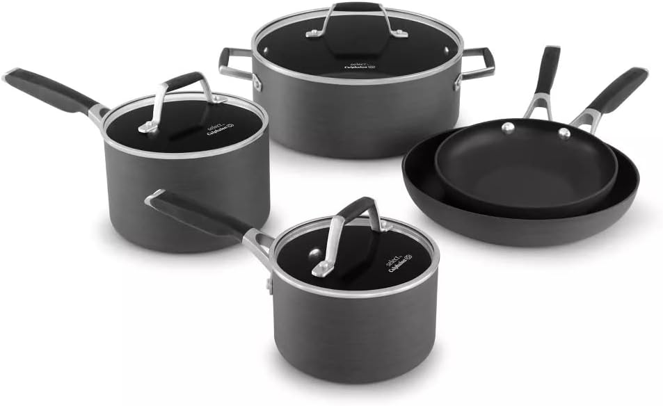 Select by Calphalon 8pc Hard-Anodized Non-Stick Cookware Set