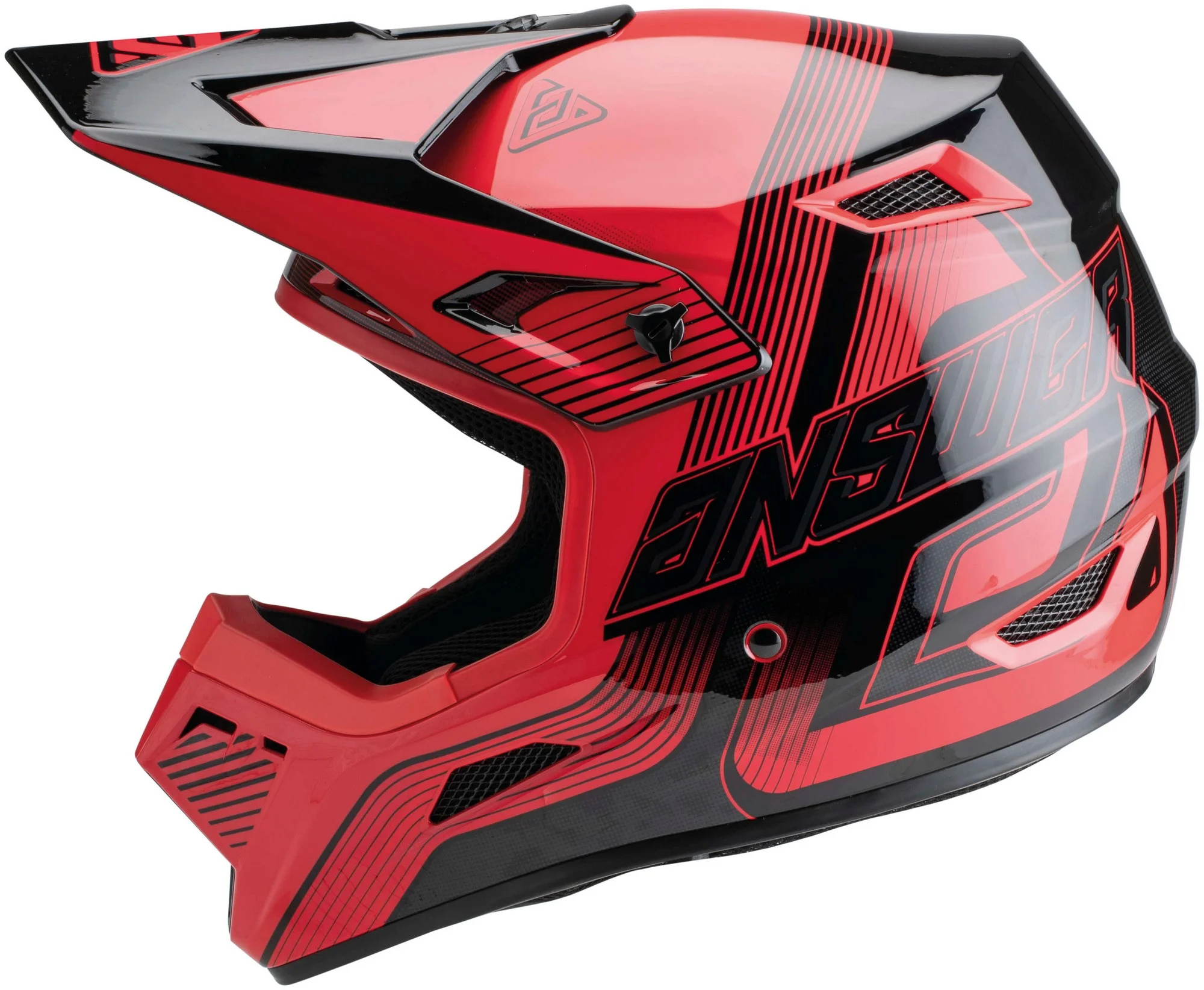 Answer AR1 Vendetta MX Offroad Helmet Red/Black SM
