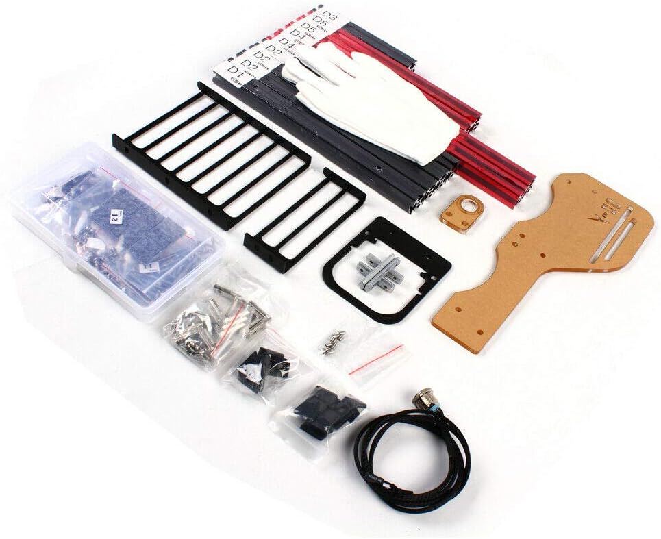 ITX (17 x 17cm) ATX MATX PC Motherboard Case Frame, Open Bare Metal Air Water Cooling Fan Stand Chassic Test Bench Vertical Rack Computer Board Overclocking Heat Dissipation(Vertical Black)