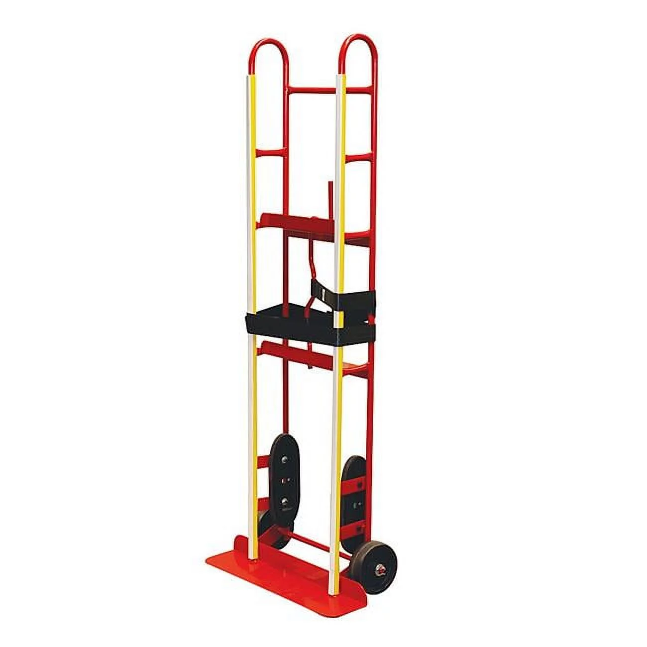 Milwaukee Hand Truck DC40710 Appliance Truck with Manual Belt Tightener, Black