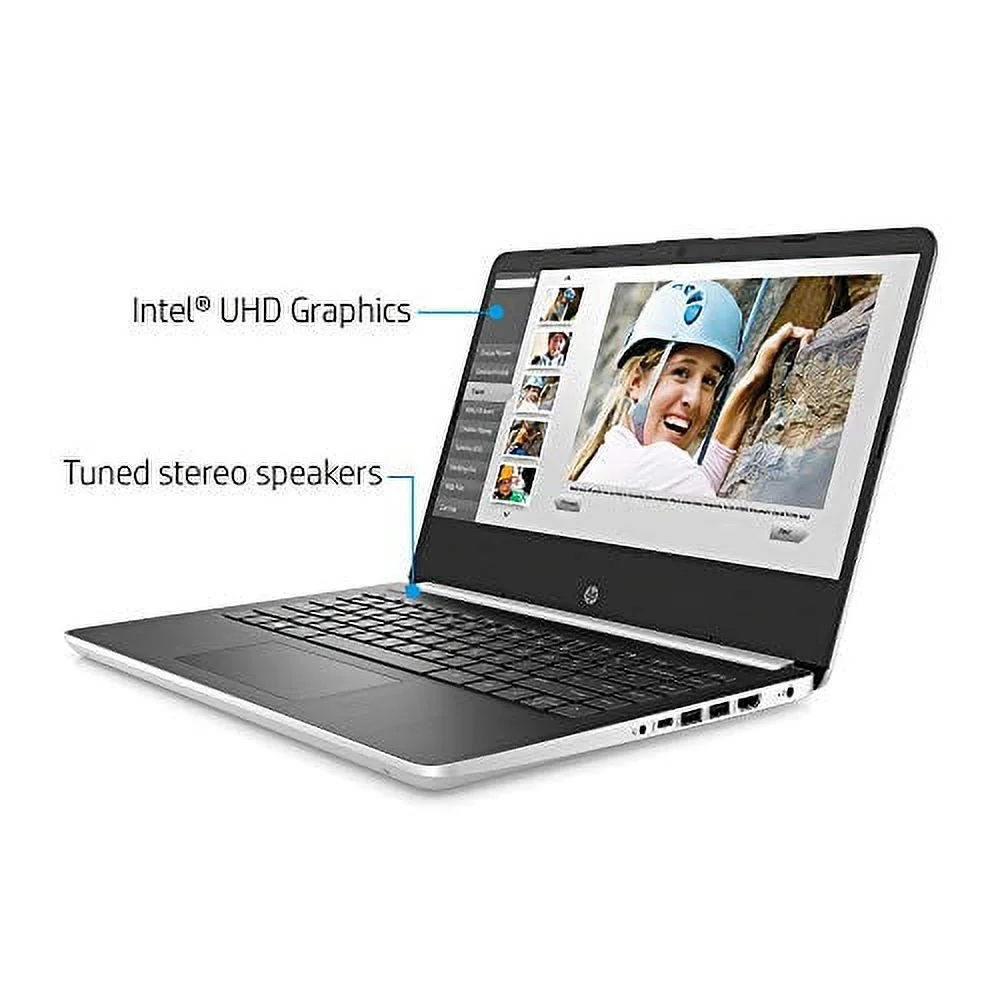 HP 2021 Newest 14'' HD Home and Business Laptop PC Intel 10th Gen i3-1005G1 Dual-Core Processor 16GB DDR4 RAM 256GB M.2 SSD Intel UHD Graphics Webcam HDMI Type-C Silver Windows 10 Pro w/Accessories