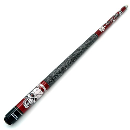CUESOUL 58 inch 19/20/21 oz 1/2 Maple Pool Cue Stick Kit-Rockin Series