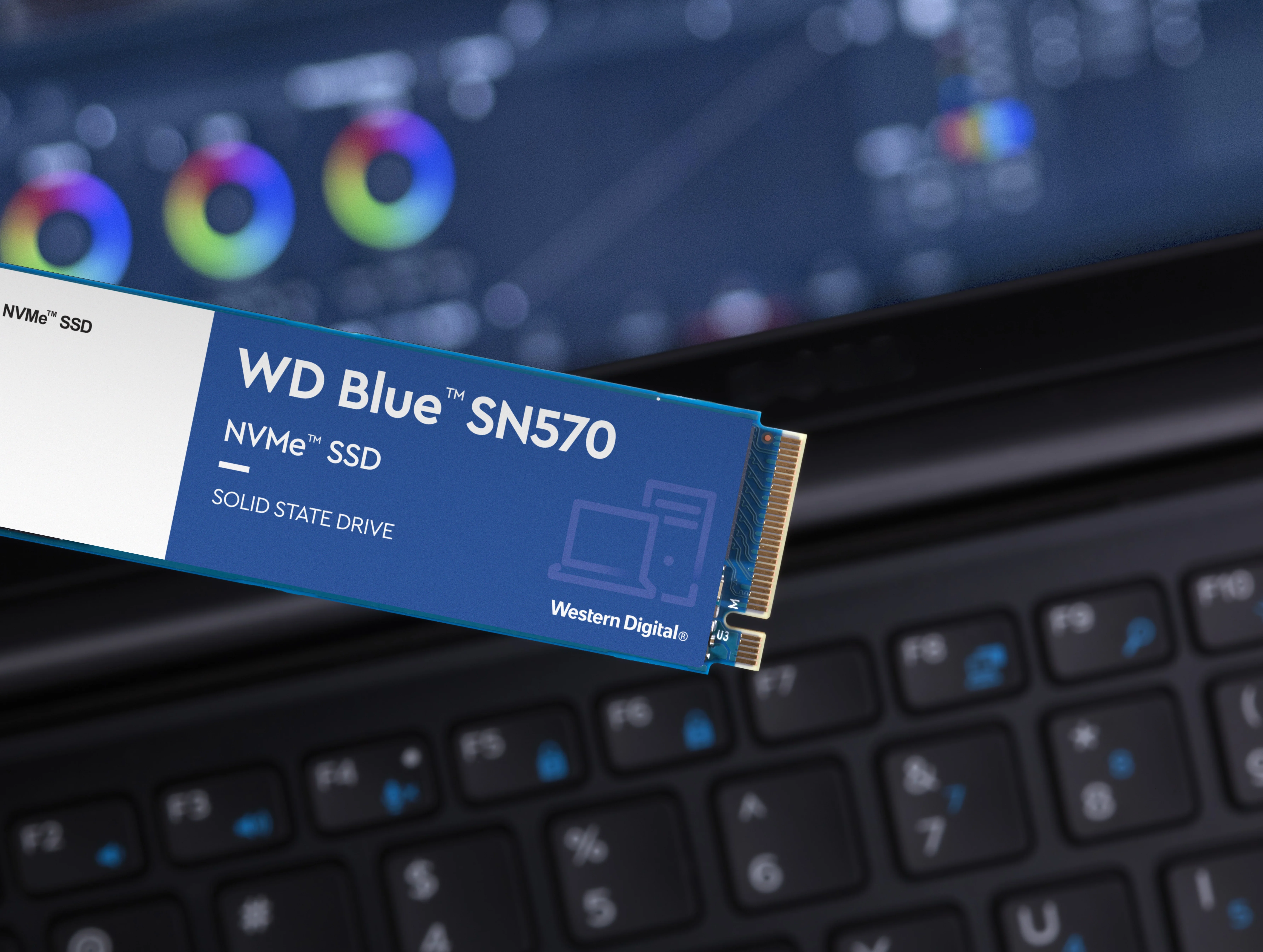 WD Blue 1TB SN570 NVMe SSD - WDBB9E0010BNC-WRWN