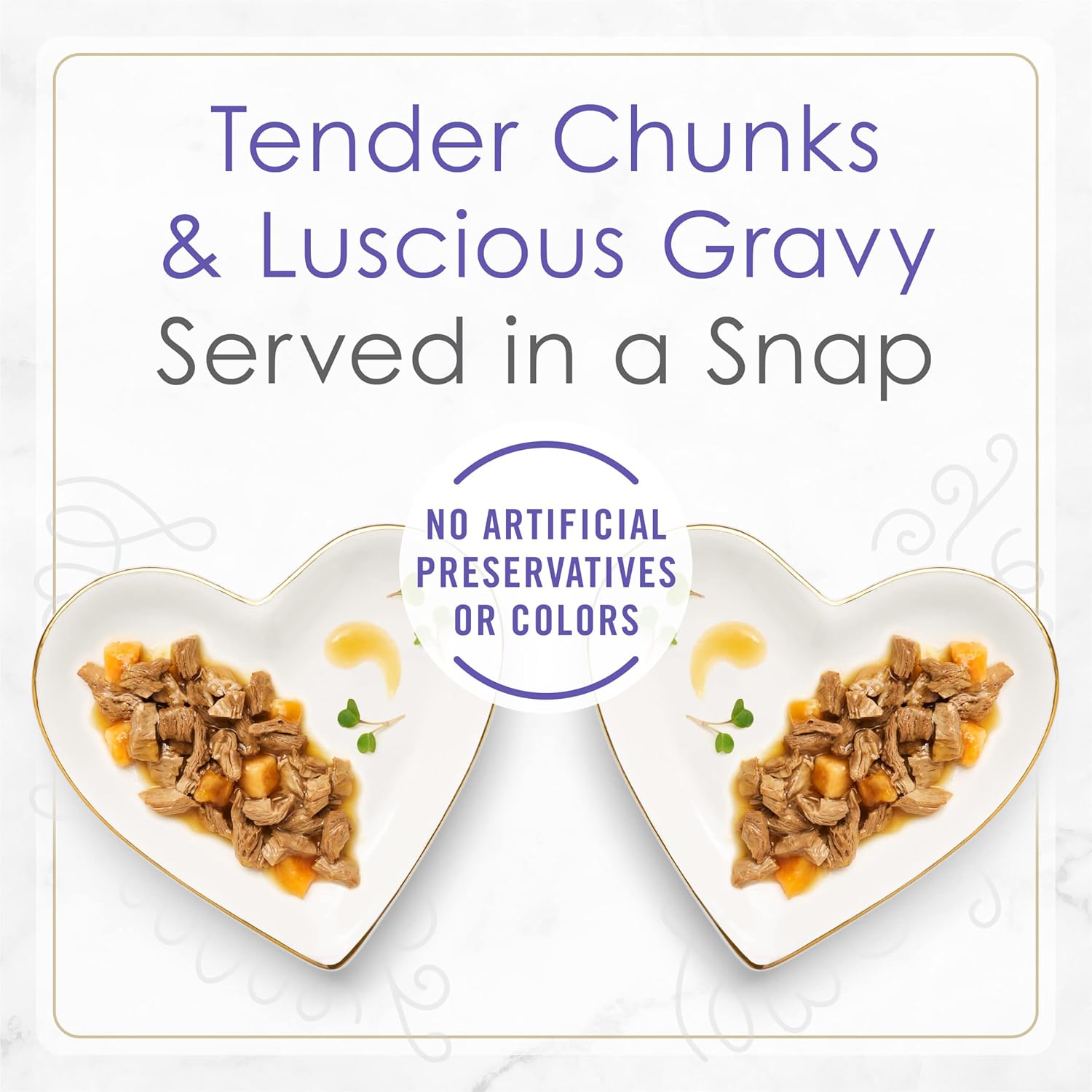 Purina Fancy Feast Gourmet Gravy Wet Cat Food, Petites Turkey & Sweet Potato Entree - (Pack of 12) 2.8 oz. Tubs