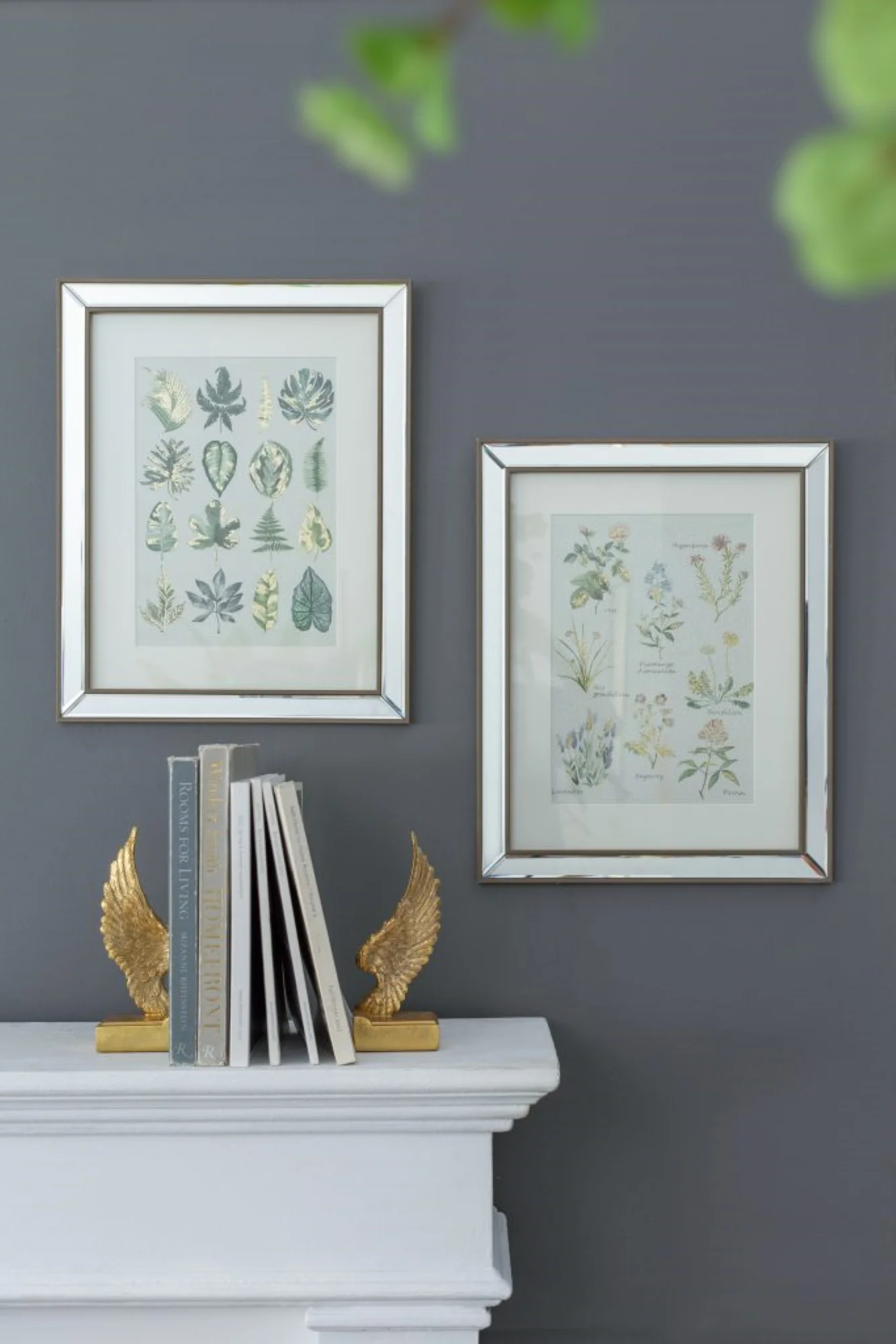 CC Home Furnishings Botanical Framed Wall Art - 19.75