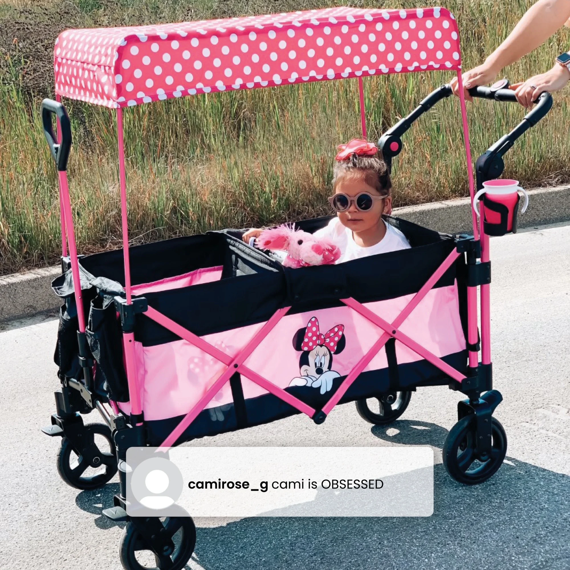 Disney Minnie Mouse Stroller Wagon by Delta Children