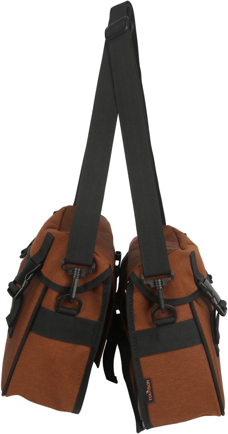 TOURBON Bicycle Bag Bike Seat Pannier Cycling Carry Bag