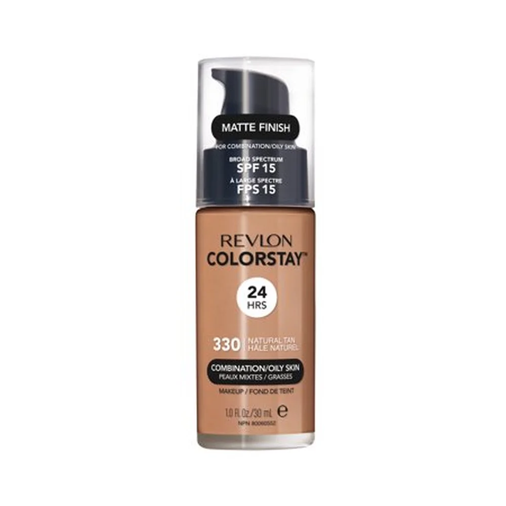 Revlon ColorStay Liquid Makeup for Combination/Oily, Natural Tan (Pack of 14)