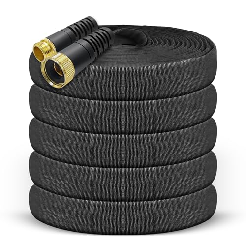 Garden Hose, 75ft Water Hose, Non-Expanding Outdoor Garden Hose with 3/4