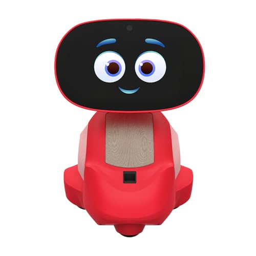 Miko 3 AI Robot for Kids – Smart Educational & STEAM Learning Robot with Interactive Apps, Games, Stories & Activities for Girls & Boys Ages 5–10 | Red