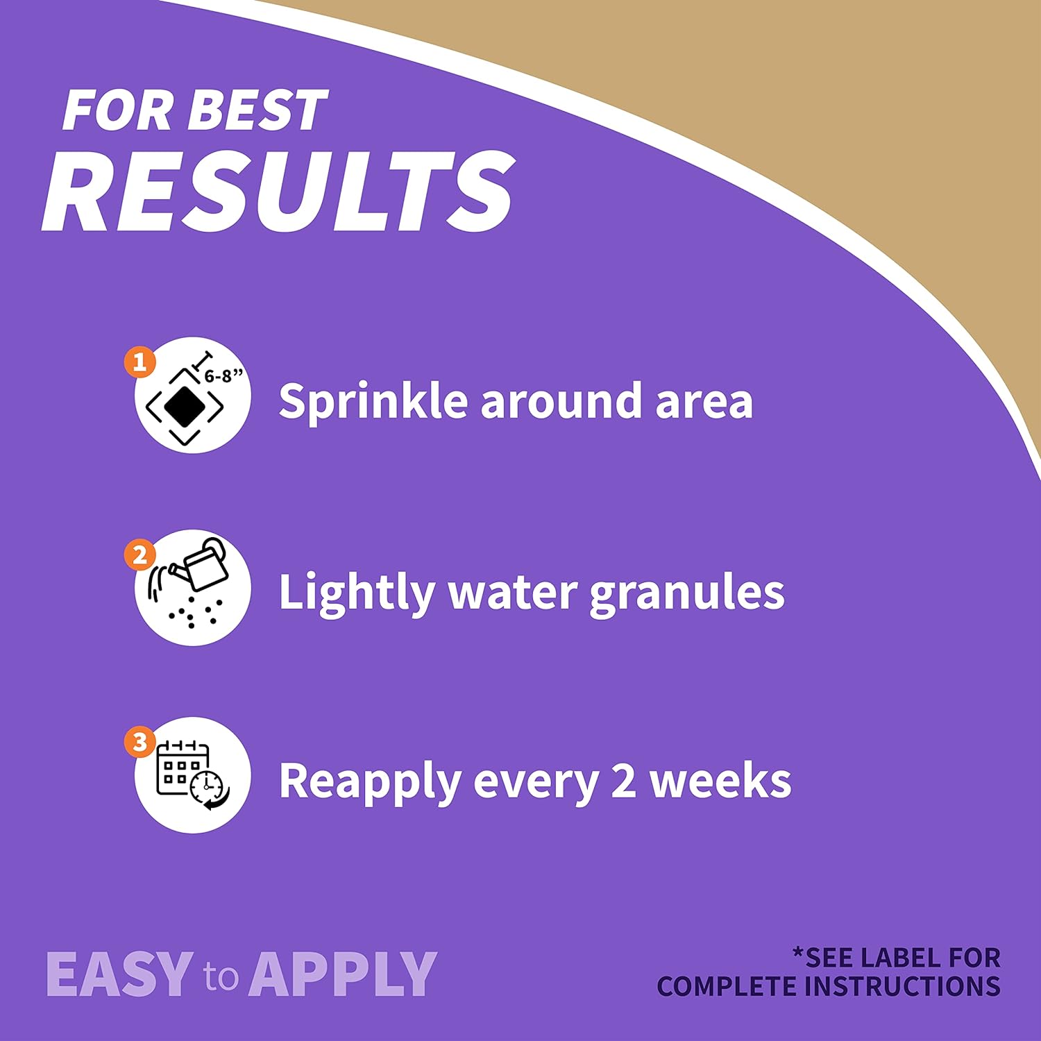 Bonide Repels-All Animal Repellent Granules, 3 lbs. Ready-to-Use Deer & Rabbit Repellent, Deter Pests from Lawn & Garden (Pack of 2)