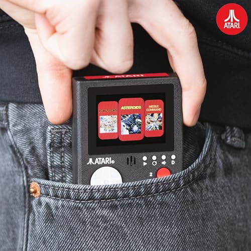 Mini Retro Games Console, 240 in-Built Games, 8-Bit Retro Gaming Handheld Console, 2.5” Full Colour LCD Screen Pocket Console, Immersive Sound Games Console - ThumbsUp!