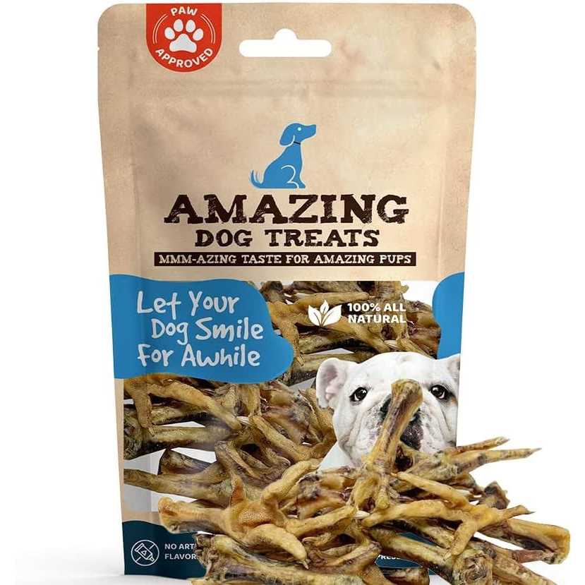 Amazing Dog Treats Chicken Feet Grade A Chicken Feet - Pet Supplies online store