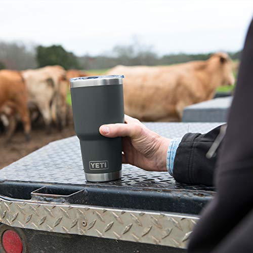 YETI Rambler 30 oz Stainless Steel Vacuum Insulated Tumbler w/MagSlider Lid, Black