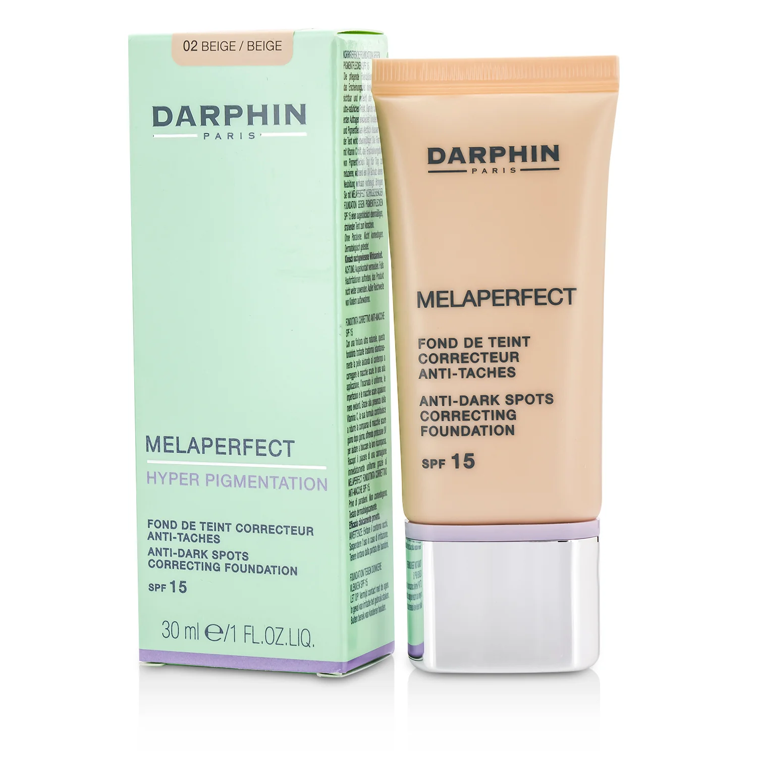 Darphin Melaperfect Anti Dark Spots Correcting Foundation SPF15 - #02 Beige  30ml/1oz