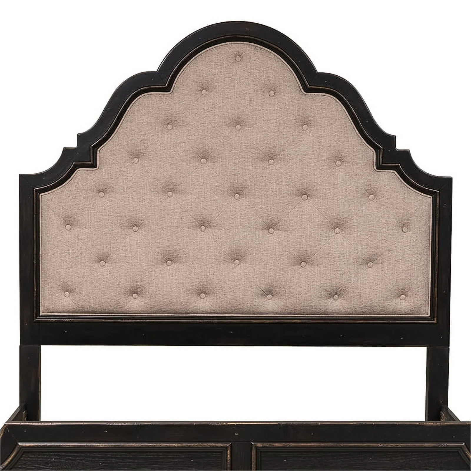 Chesapeake Black Queen Uph Headboard