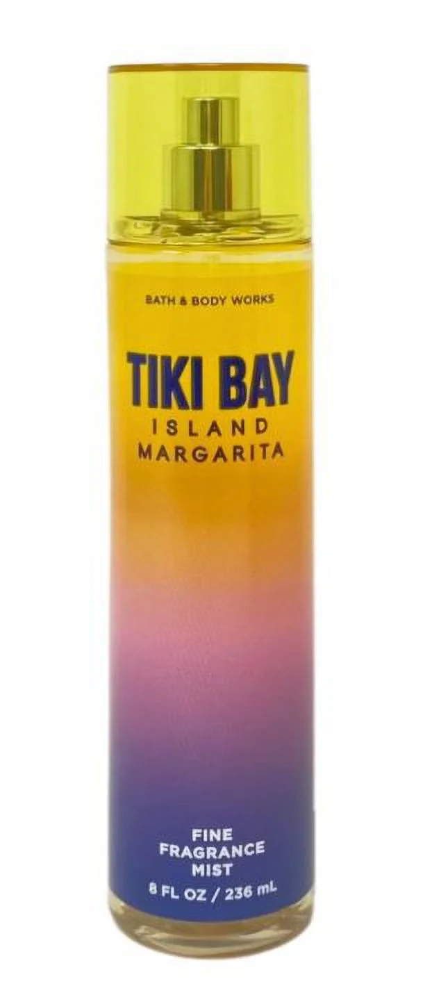 Bath and Body Works Tiki Bay Island Margarita- Pack of 3 -Fine Fragrance Mist Bundle - 8 fl oz / 236 mL each