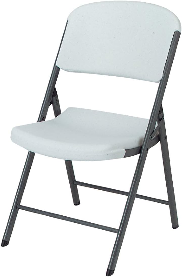 Lifetime 2802 White Folding Chair