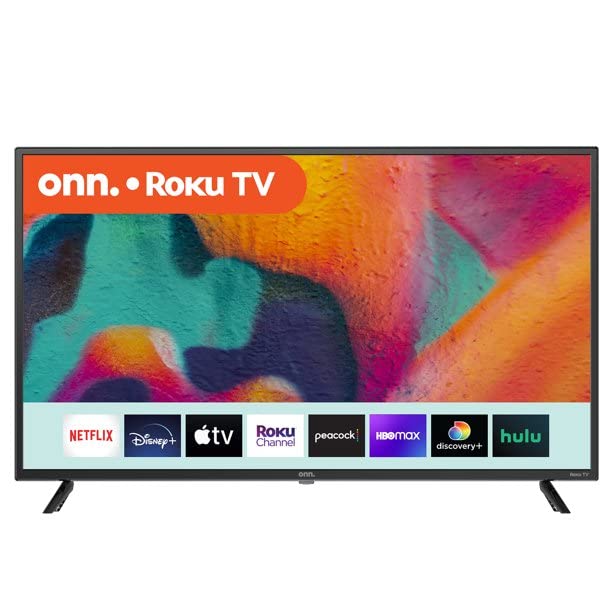 ONN 50-Inch Class 4K Ultra HD LED Smart TV HDR (2160p) Resolution, 60 Hz Refresh Rate, DLED Display, Wireless Streaming, 100012585 (Renewed)