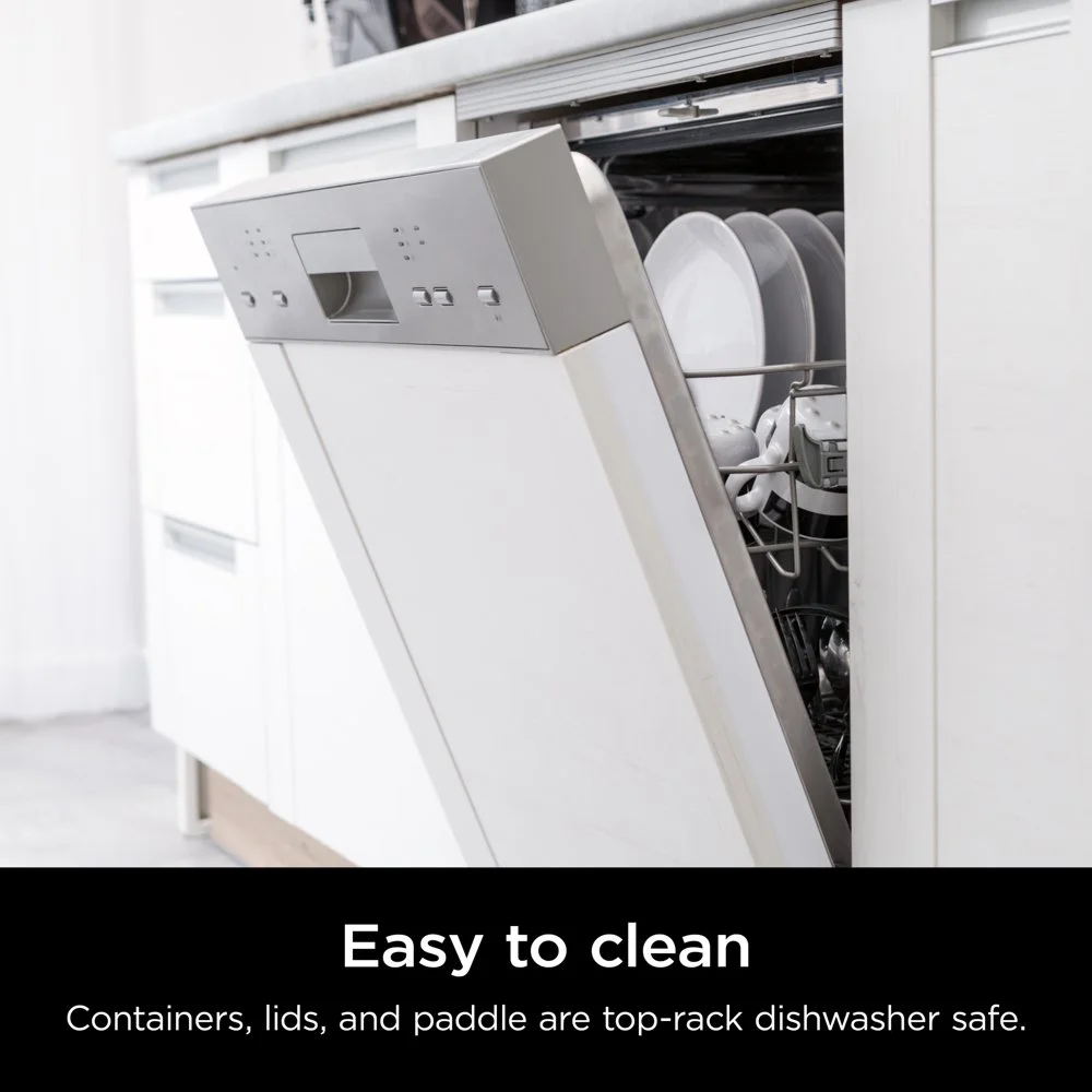 Restored Ninja CREAMi Breeze Ice Cream Maker and Frozen Treat Maker 5 in 1 Bundle with 2 Year Enhanced Protection Pack (Refurbished)