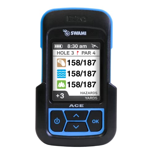 IZZO Golf Swami Ace Handheld Golf GPS Rangefinder