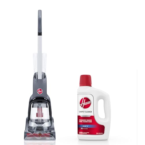 Hoover PowerDash Pet Compact Carpet Cleaner Machine, Lightweight Shampooer Machine, Pair with a Hoover Carpet Cleaner Solution for a Bright, Refreshed Home