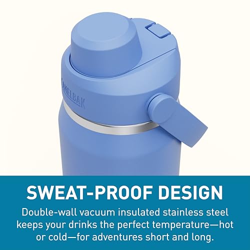 CamelBak Thrive Chug Insulated Stainless Steel Water Bottle Sky Blue, 32oz