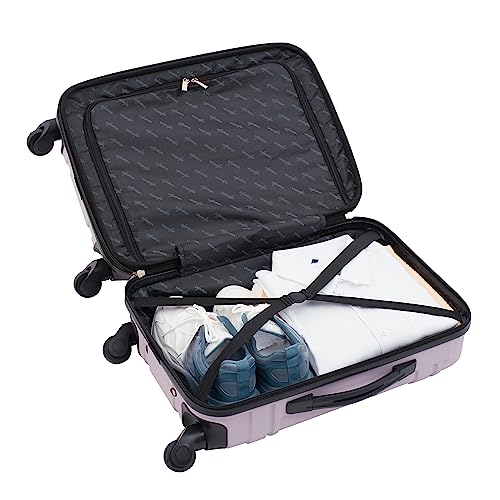 Wrangler Astral Hardside Luggage, Cedar, 20-Inch Carry-On