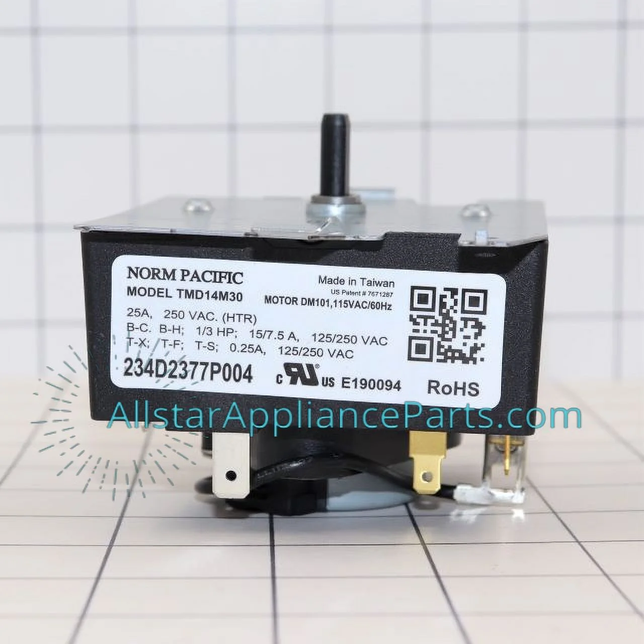 GE Dryer Timer WE04X24550