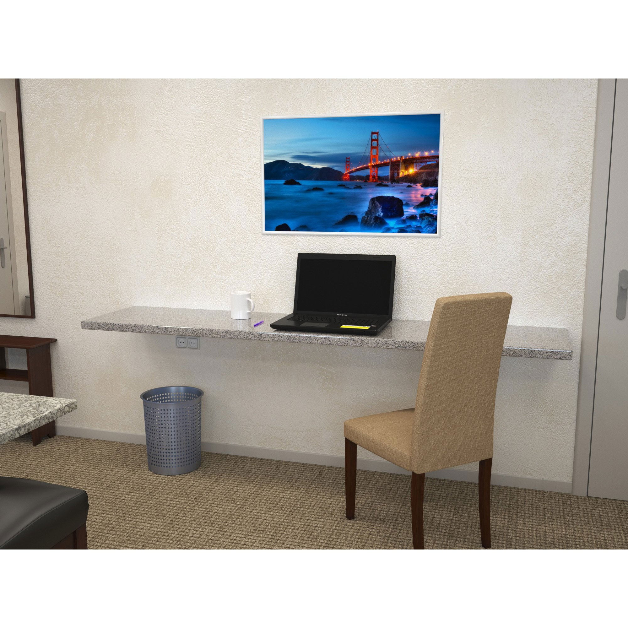 Floating Countertop Wall Bracket