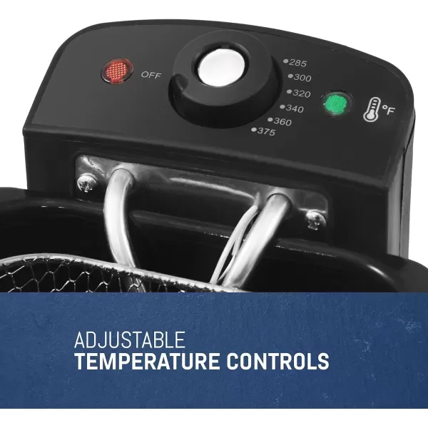 Deep Fryers EDF1550# Electric 1.5 Qt. / 6 Cup Oil Capacity Deep Fryer, Adjustable Temperature, Removable Basket, Lid with Viewing Window, Stainless Steel(Stainless Steel)