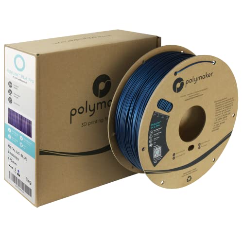 Polymaker PLA PRO Filament 1.75mm 1kg, Tough & High Rigidity White 3D Printing Filament, PolyLite PLA PRO 3D Printer Filament 1.75mm, Print with Most 3D Printers