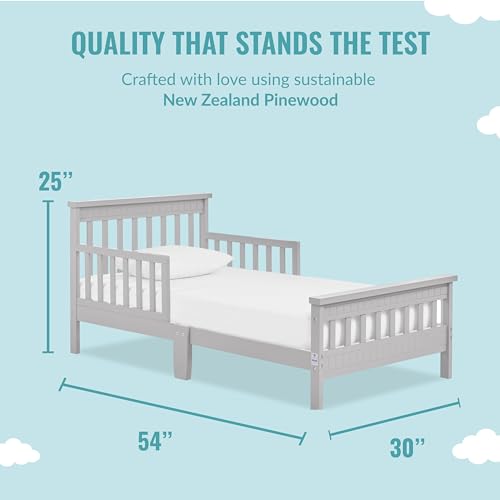 653X-W toddler Bed, White