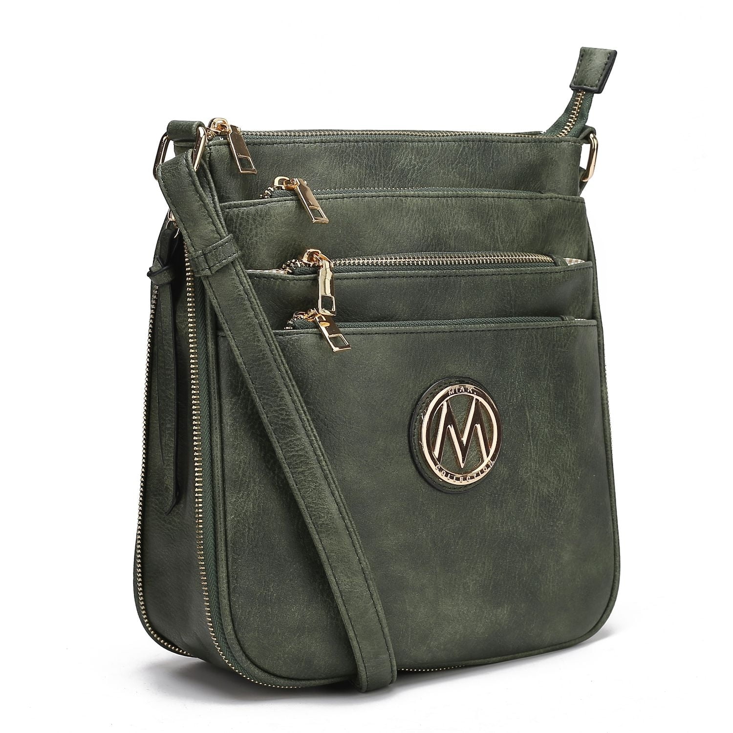 MKF Collection by Mia K. Salome Expandable Multi-Compartment Crossbody Bag