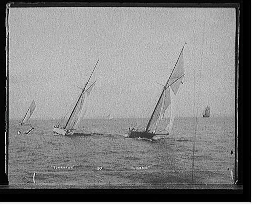 Historic Framed Print, Tomahawk [and] Minerva, 17-7/8