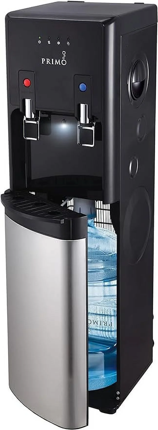 Primo Stainless Steel Bottom-loading Cold and Hot Water Dispenser/Cooler