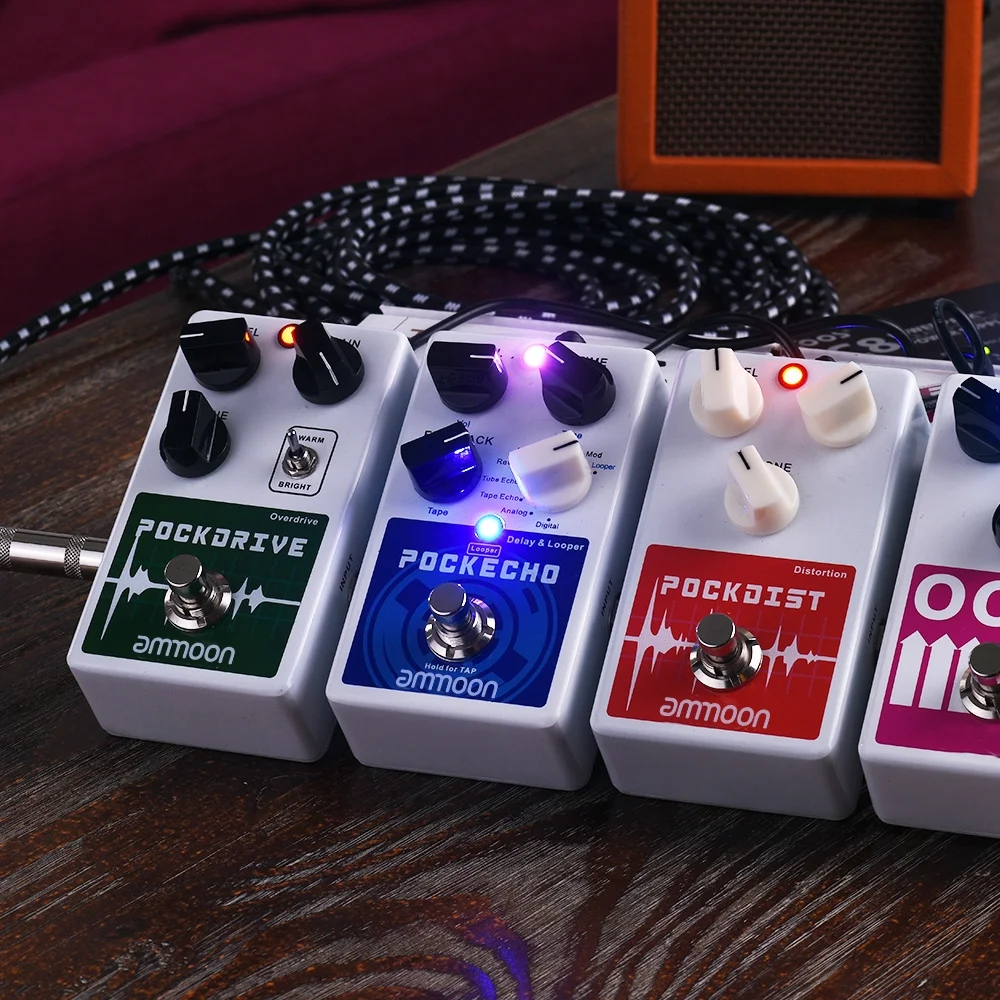 ammoon Effect Pedal, POCKDIST Metal Shell POCKDIST Pedal Sound POCKDIST Classic Bypass a Sound Professional Bypass a POCKDIST Classic Pedal POCKDIST Professional Bypass a Sound POCKDIST