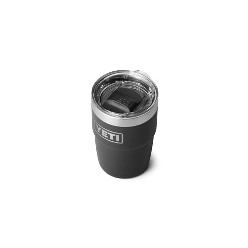 YETI Rambler 8 oz Stackable Cup, Stainless Steel, Vacuum Insulated Espresso Cup with MagSlider Lid