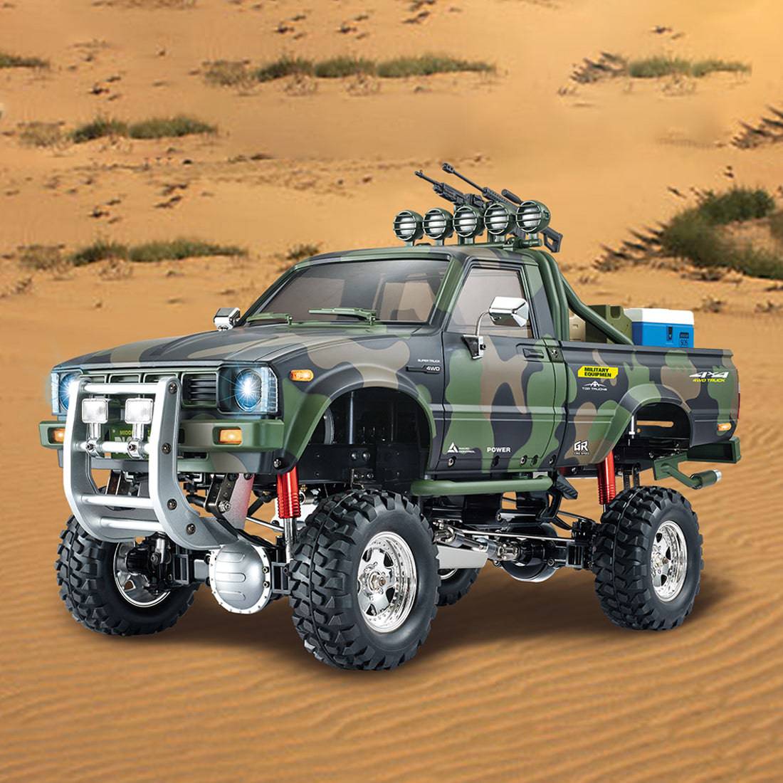 HG-P417 1/10 2.4G Simulation Middle East Pickup Truck RC RTR 4X4 4WD Rally Car