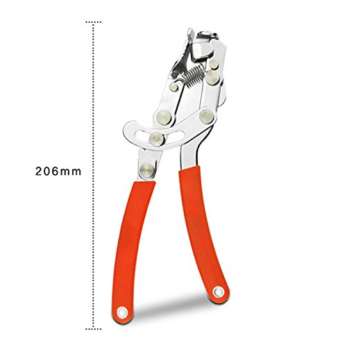 Bike Brake Cable Puller Pliers Bicycle Carbon Steel Brake Gear Inner Wire Cutter Hand Tool Orange