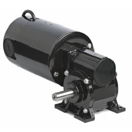 4138, 1/4 Hp, 62 Rpm, 40:1, 79 Lb-in., 42A5BEPM-5N, 130 Vdc., Permanent Magnet, Right Angle DC Gearmotor