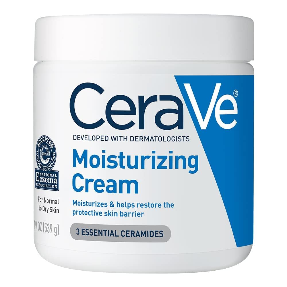 Moisturizing Cream Compatible With CeraVe - Body and Face Moisturizer for Dry Skin - Daily Moisturizer | 19 Ounce